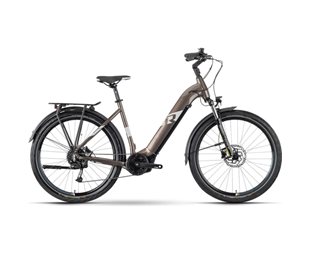 Hybridcykel el Raymon TourRay E 5.0 Low Stone/Grey/Black