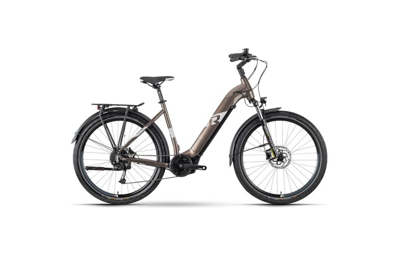 Hybridcykel el Raymon TourRay E 5.0 Low Stone/Grey/Black