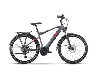 Hybridcykel el Raymon TourRay E 6.0 High Antracite/Red/Black