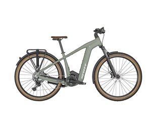 Hybridcykel el Scott Axis eRIDE 10 Men SAMPLE Highland Green
