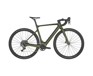 Elcykel Gravel Scott Solace Gravel eRIDE 30 SAMPLE Prism Olive Green