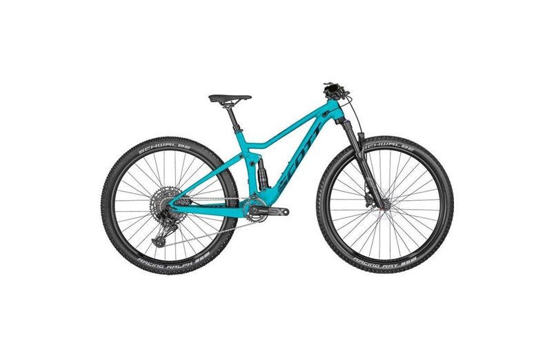 Heldämpad MTB Scott Spark 700 SAMPLE Cerulean Blue