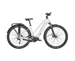 Hybridcykel el Scott Sub Cross eRIDE 20 Lady EQ SAMPLE White