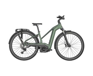 Hybridcykel el Scott Sub Sport eRIDE 10 Lady SAMPLE Malachite Green