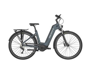 Sähköpyörä hybridi Scott Sub Tour eRIDE 10 Unisex SAMPLE Petrol Blue