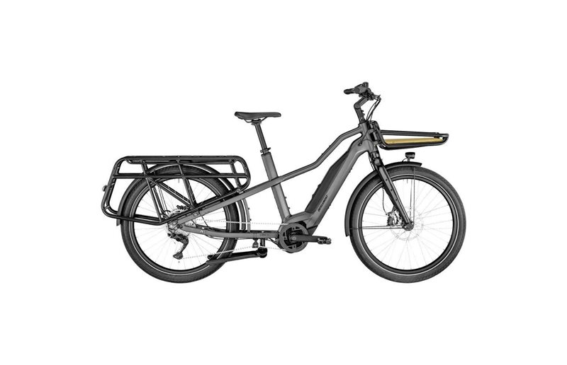 Lastcykel El Bergamont E-Cargoville LT Edition SAMPLE Matt Anthracite Grey