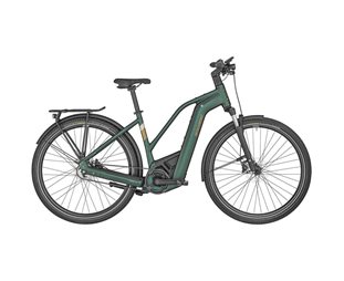 Hybridcykel el Bergamont E-Horizon Elite 6 Belt Lady SAMPLE Matt Emerald Green