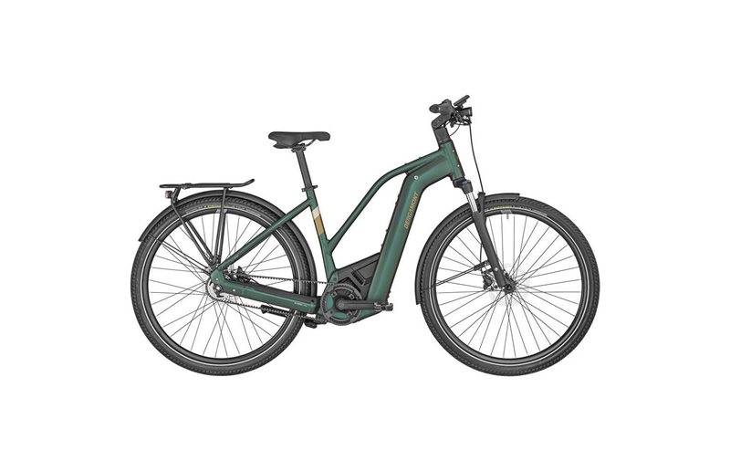 Hybridcykel el Bergamont E-Horizon Elite 6 Belt Lady SAMPLE Matt Emerald Green