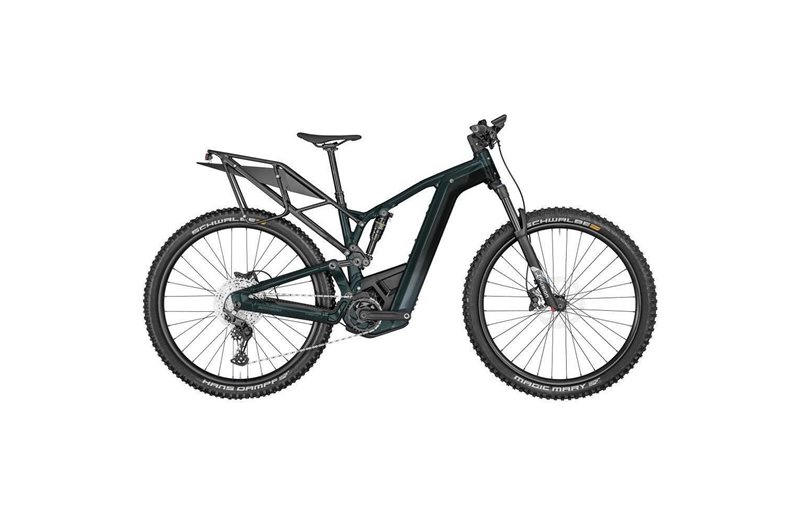 El MTB Bergamont E-Trailster 130 Tour SAMPLE Shiny Petrol Blue