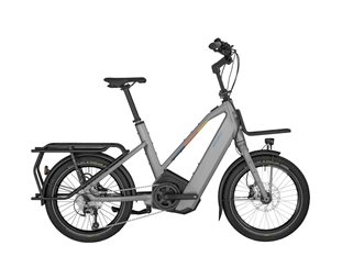 Lastcykel El Bergamont Hans-E SAMPLE Shiny Mortar Grey