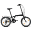 Kronan Hopfällbar Cykel Permis U6 20" 6-Växlad Svart
