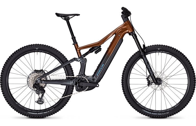 Sähkömaastopyörä Focus Jam2 6.8 Gen 5 800Wh Ruskea