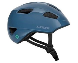 Cykelhjälm Lazer Nutz 2.0 KinetiCore Grönt Spänne Steel Blue