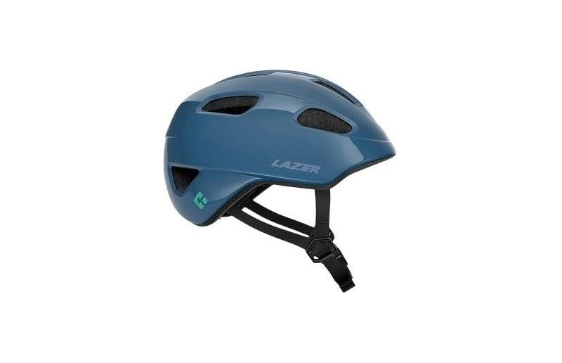 Cykelhjälm Lazer Nutz 2.0 KinetiCore Grönt Spänne Steel Blue