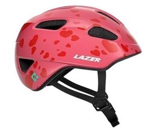 Cykelhjälm Lazer Nutz 2.0 KinetiCore Grönt Spänne Little Hearts