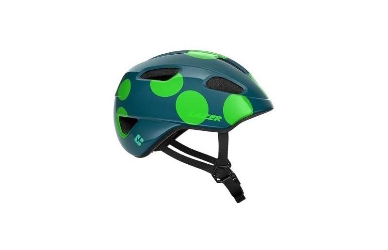 Cykelhjelm Lazer Nutz KinetiCore Grønne Prikker