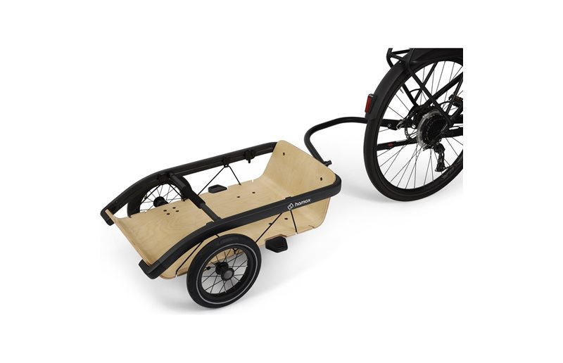 Cykelkärra Hamax Venture Cargo Playwood Plate Black