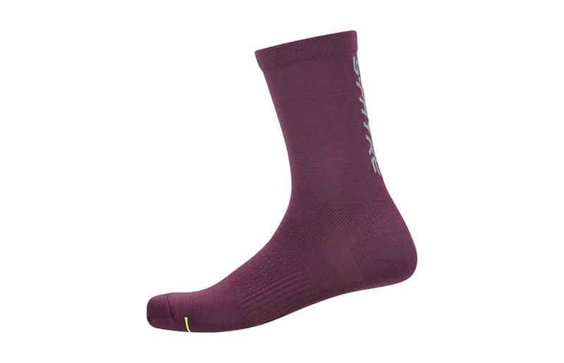 Pyöräilysukat Shimano S-Phyre Merino Socks Wine Red