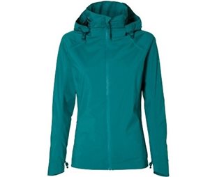 Regnjacka Skane Basil Dam Teal Green