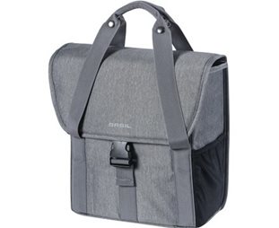 Tarakkalaukku Basil Go 16L Grey