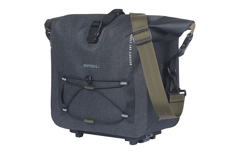 Cykelväska Pakethållare Basil Navigator Storm MIK 13L Black