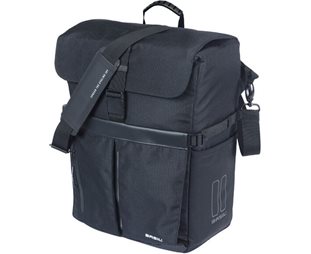 Pakethållarväska Basil Move MIK Hooks 15L Black