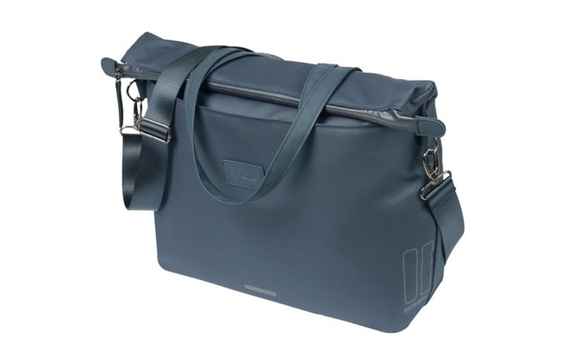 Dataveske Basil Manhattan Hook-On 12L Navy