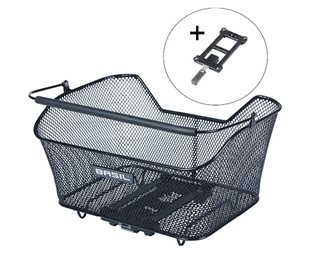 Cykelkorg pakethållare Basil Base M MIK Black