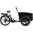 Laatikkopyörä Cargobike Flex Musta