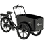 Laatikkopyörä Cargobike Flex Musta