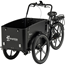 Laatikkopyörä Cargobike Flex Musta