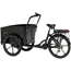 Laatikkopyörä Cargobike Flex Musta