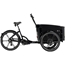 Laatikkopyörä Cargobike DeLight Musta