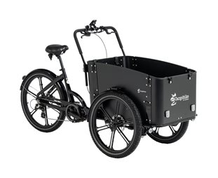 Cargobike Lådcykel EL DeLight Black