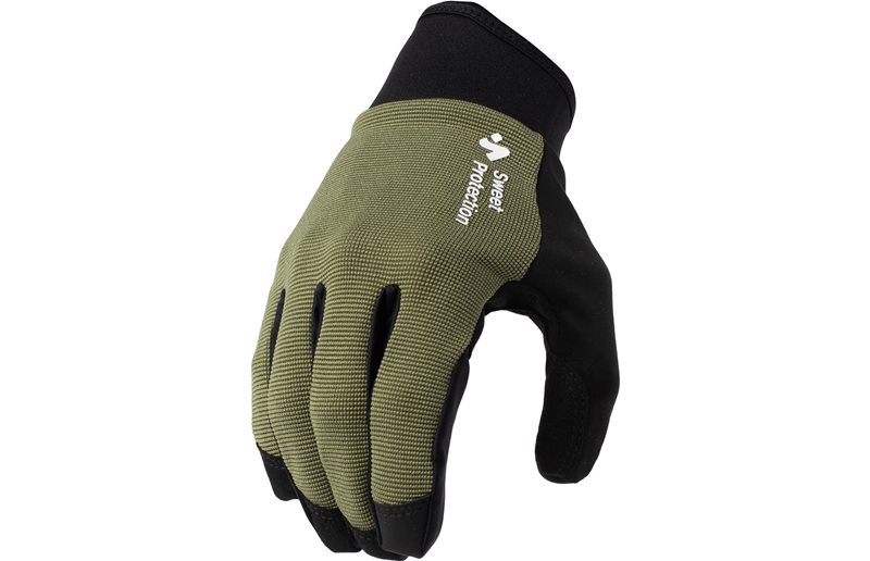 Sykkelhansker Sweet Protection Hunter Gloves M Black/Neon Yellow