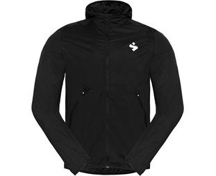 Pyöräilytakki Sweet Protection Hunter Hooded Wind Jacket Black