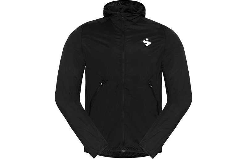 Cykeljacka Sweet Protection Hunter Hooded Wind Jacket Black