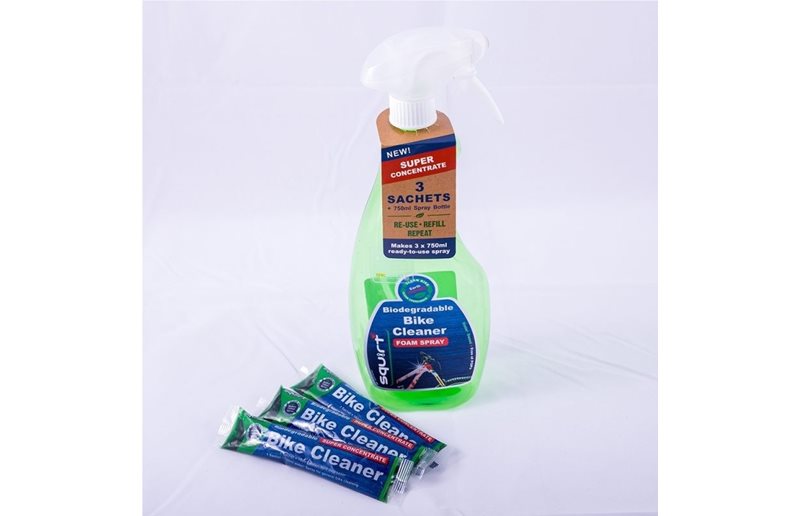 Puhdistusaine Squirt Bio Bike Wash supertiiviste 750ml x 30ml