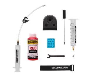 Bleedkit Set for Shimano Hydraulic Brakes Premium Red