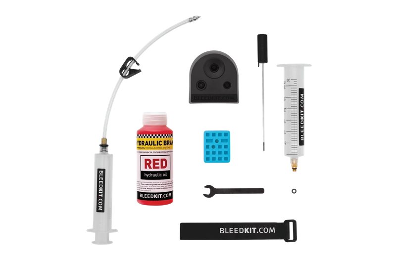 Bleedkit Set for Shimano Hydraulic Brakes Premium Red