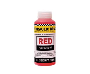 Bleedkit Red Mineral Brake Oil 100ml