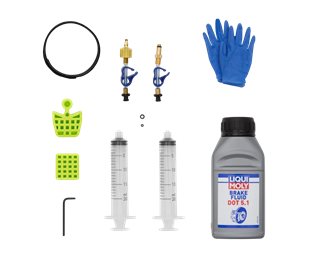 Bleedkit Set for SRAM Hydraulic Brakes Premium Edge Dot
