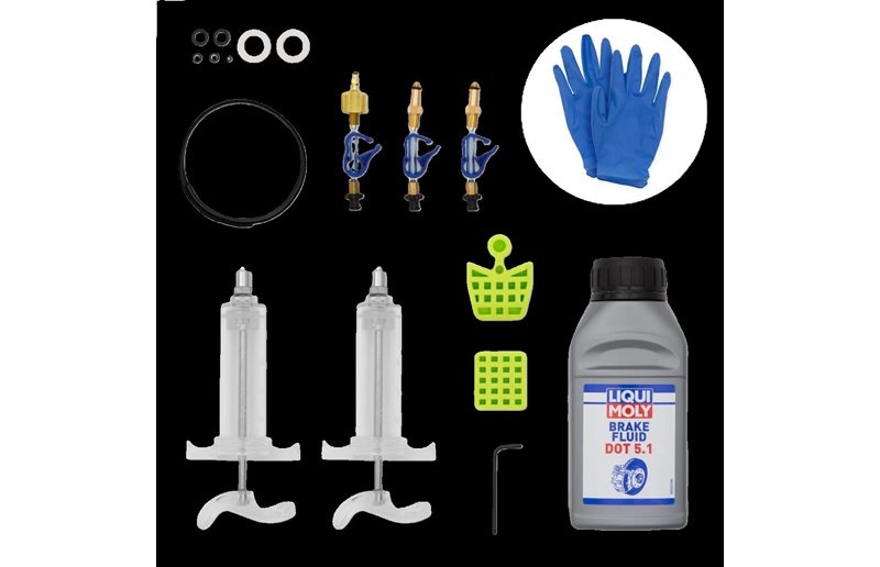 Bleedkit Set for SRAM Hydraulic Brakes Workshop Dot