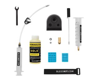 Bleedkit Set for Shimano Hydraulic Brakes Premium Road Gold