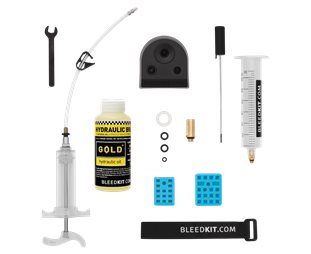 Bleedkit Set for Shimano Hydraulic Brakes Workshop Gold