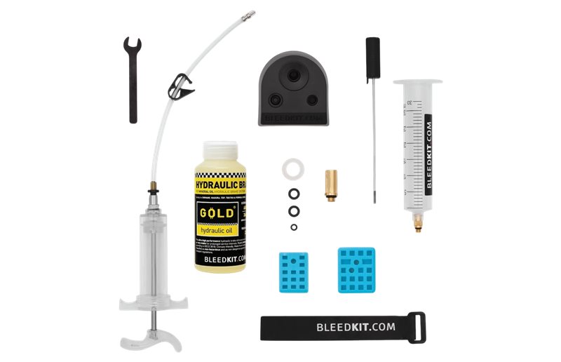 Bleedkit Set for Shimano Hydraulic Brakes Workshop Gold
