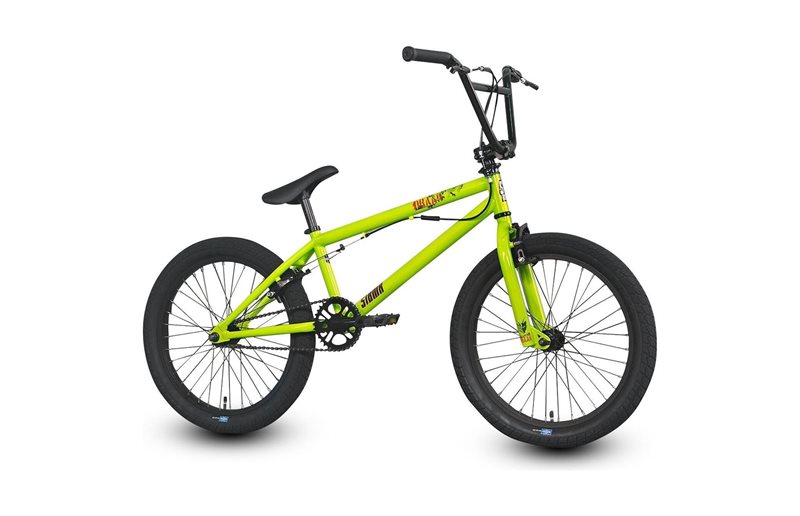 BMX-pyörä SIBMX Draak 20" Safety Green