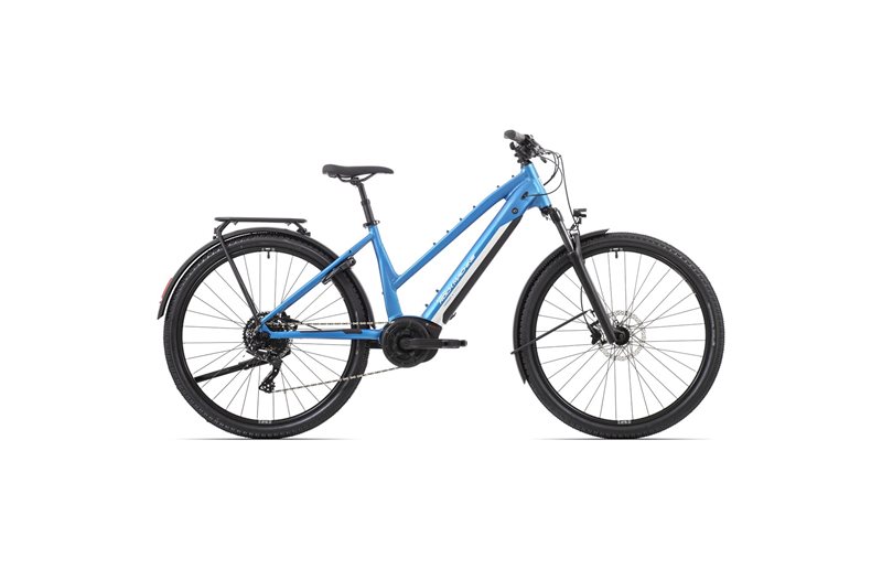 Sähköpyörä Rock Machine Torrent E50-29 B Touring Pl Cruise Matte Blue/Silver