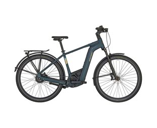 Elcykel hybrid Bergamont E-Horizon Pro Belt Premium Gent Matt Petrol Blue