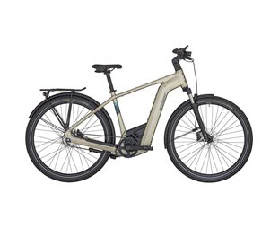 Elcykel hybrid Bergamont E-Horizon Elite Belt Premium Gent Matt Warm Silver